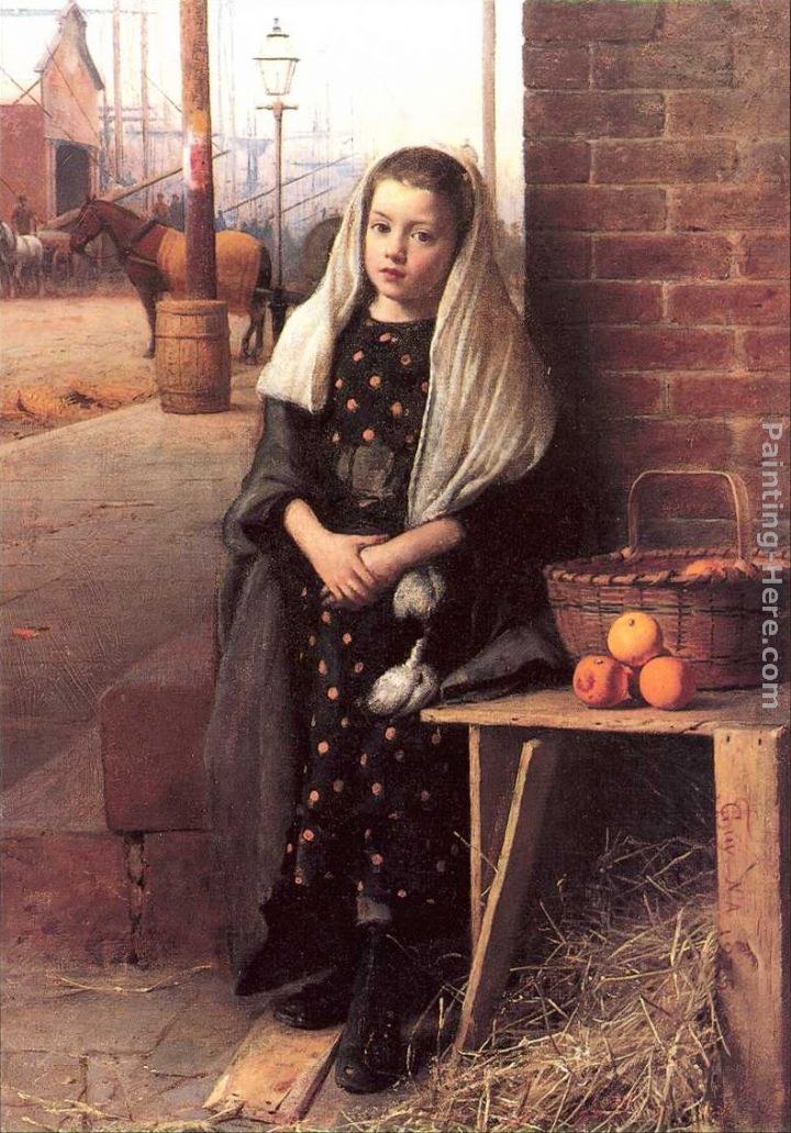 Seymour Joseph Guy The Little Orange Girl